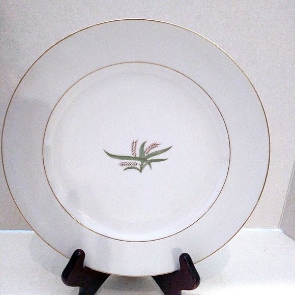 Vintage Bread and Butter Plates in Fukagama Arita Hand Painted Bone China - Picture 4 of 14